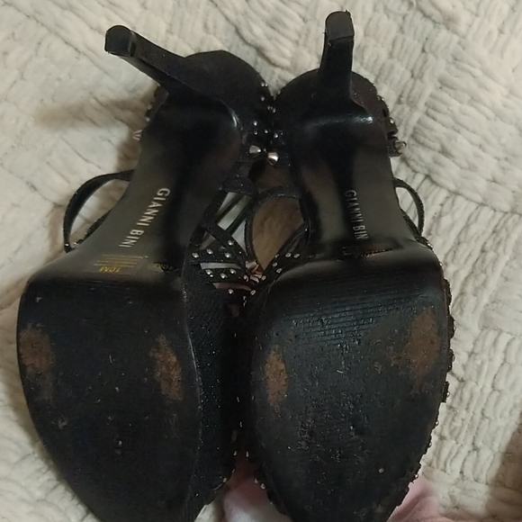 Gianni Bini Super,Glam,Spike, Sparkle heels - Picture 3 of 3